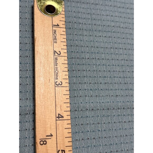 Light Blue Green Fat Quarter Fabric 18x22 Inches with Subtle Checkered Pattern f - Picture 3 of 5